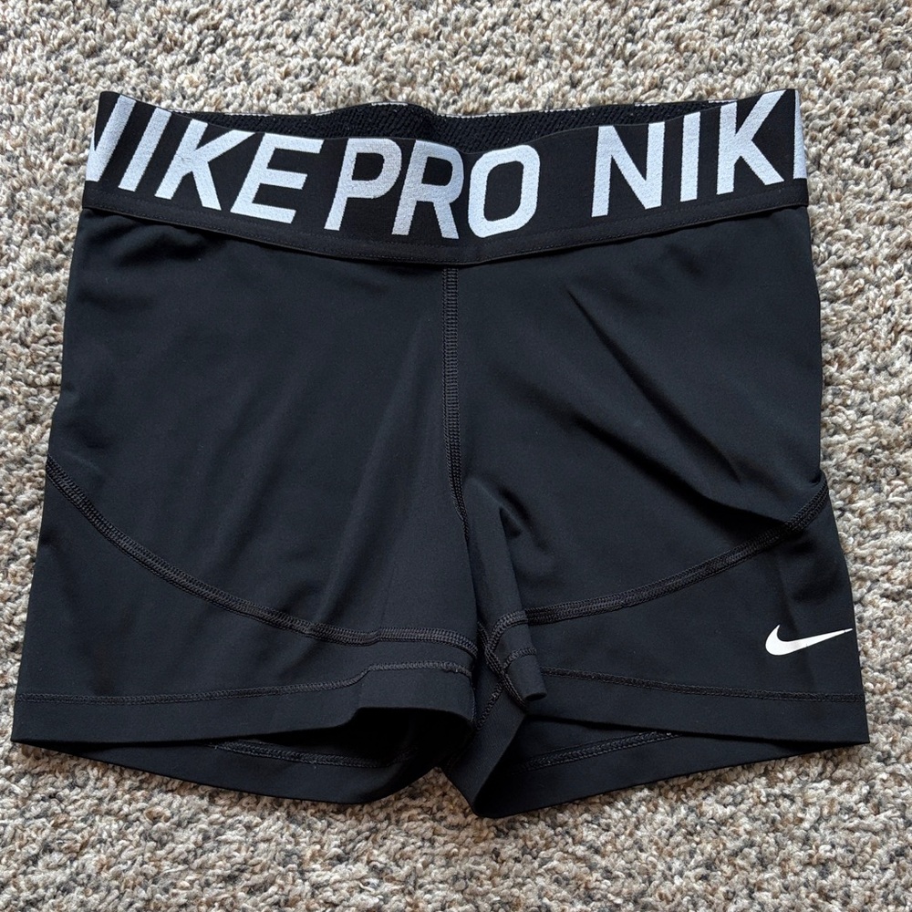Nike Women's Black Athletic Shorts